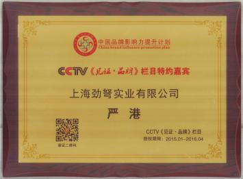 CCTV《见证.品牌》特约嘉宾-2015